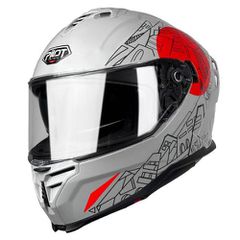Κράνος Μηχανής Full Face Pilot Corsair SV City ECE 22.06 γκρι gloss