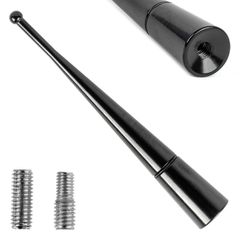 Amio - ΚΕΡΑΙΑ ΟΡΟΦΗΣ ANTM13 10cm ΜΕ 2 ΑΝΤΑΠΤΟΡΕΣ 5-6mm ΜΑΥΡΗ - 1 ΤΕΜ. (04163/AM)