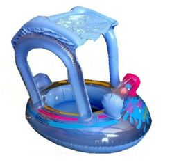Majorca Σωσίβιο Swimtrainer με Διάμετρο 71εκ. και Σκίαστρο Μπλε