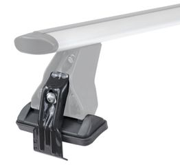 MENABO DLKIT101G KIT TYPE G ΑΚΡΑ (ΠΟΔΙΑ) ΓΙΑ ΜΠΑΡΕΣ ΟΡΟΦΗΣ DELTA / OMEGA BLACK / SILVER - 1 ΣΕΤ (16640/MB)