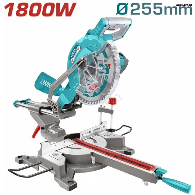 TOTAL ΕΠΑΓΓ. ΦΑΛΤΣΟΠΡΙΟΝΟ ΞΥΛΟΥ RADIAL 1.800W / Φ-255mm (TS421825517)