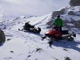 Snowmobile Polaris 2009 Rmk 800 a