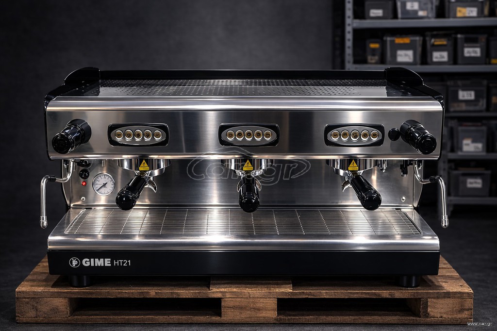 Επαγγελματική μηχανή espresso GIME HT21 3 group
