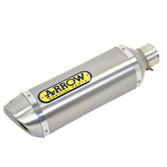 ΕΞΑΤΜΙΣΗ ARROW EXHAUST ALUMINIUM THUNDER STEEL END CAP SUZUKI GSX-R 750 i.e.'06- '07