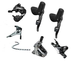 SRAM Force 22sp μηχανικό Mini-groupset, για υδραυλικά δισκόφρενα