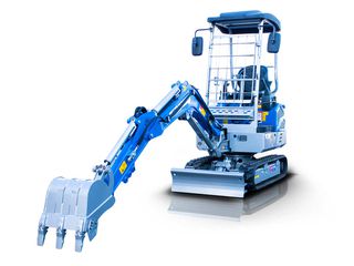 Εκσκαφάκι (διαβολάκι) Graecus 2026 Μίνι τσαπάκι 2.1T, Kubota Diesel, με περιστροφή στην μπούμα,-thumb-1