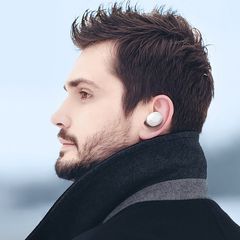 Wireless Hands Free Hoco EQ3 Smart TWS V5.3 με Πλήκτρο Ελέγχου Συμβατό με Siri και 7h Ώρες Λειτουργίας Λευκά-thumb-3