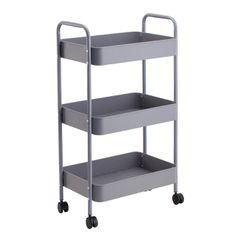 Τρόλεϊ “PRO” τριών θέσεων σε χρώμα γκρι 85x35x45