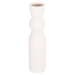 ΕΠΙΤΡΑΠΕΖΙΟ ΚΕΡΑΜΙΚΟ ΔΙΑΚΟΣΜΗΤΙΚΟ SCEPTER HM4614.01 ΚΡΥΣΤΑΛΛΙΚΟ ΥΠΟΛΕΥΚΟ Φ8x35Υεκ