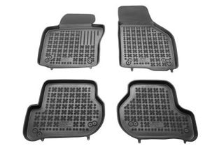 Λαστιχένια πατάκια VW Golf 5 και 6 / VW Jetta / Seat Leon και Toledo (2004-212) / VW Scirocco / Skoda Octavia 2 (2004-2013) - τύπου σκαφάκι - 4τμχ., Rezaw Plast