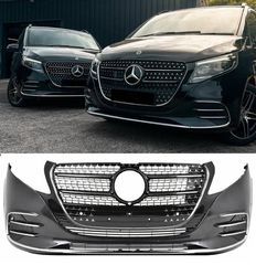 Μπροστινός Προφυλακτήρας Για Mercedes-Benz Vito & V-Class W447 2014 Facelift W448 2025+ Amg Line Look