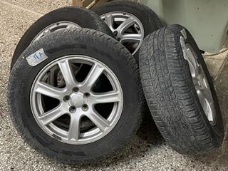 ΖΑΝΤΕΣ ΑΛΟΥΜΙΝΙΟΥ SUBARU FORESTER 16" ME GEOLANDAR G015 215/65 R16. ΚΑΡΕ 5Χ100