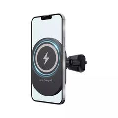 Forever - WSH-140 Magsafe Magnetic Holder with wireless charging 15W- Black
