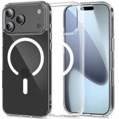 Θήκη Tech-Protect Flexair Hybrid Magsafe Back Cover Σιλικόνης / Πλαστικό για iPhone 17 Pro Max - Διάφανο