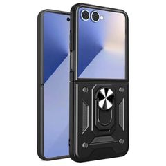 Θήκη Hurtel Hybrid Back Cover Σιλικόνης / Πλαστικό για Samsung Galaxy Z Fold 7 - Μαύρο
