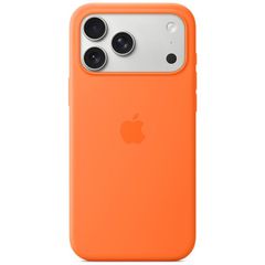 Apple Silicone Case with MagSafe Back Cover για iPhone 17 Pro Max - Orange