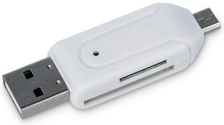 Forever - USB OTG Card Reader - White-thumb-1