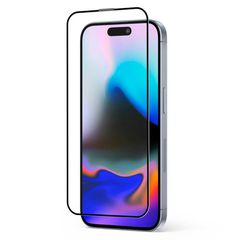 3D Tempered Glass Full Cover & Full Glue για Apple iPhone 16 Pro Max - Μαύρο