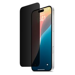 Privacy Tempered Glass για Apple iPhone 16 Plus - Μαύρο
