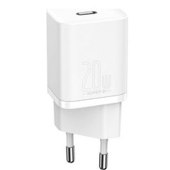 Baseus Φορτιστής με USB-C 20W Power Delivery - Λευκό