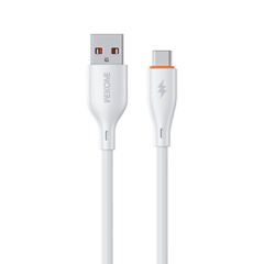 WK USB 2.0 USB-C to USB-A Cable 66W 1m - Λευκό