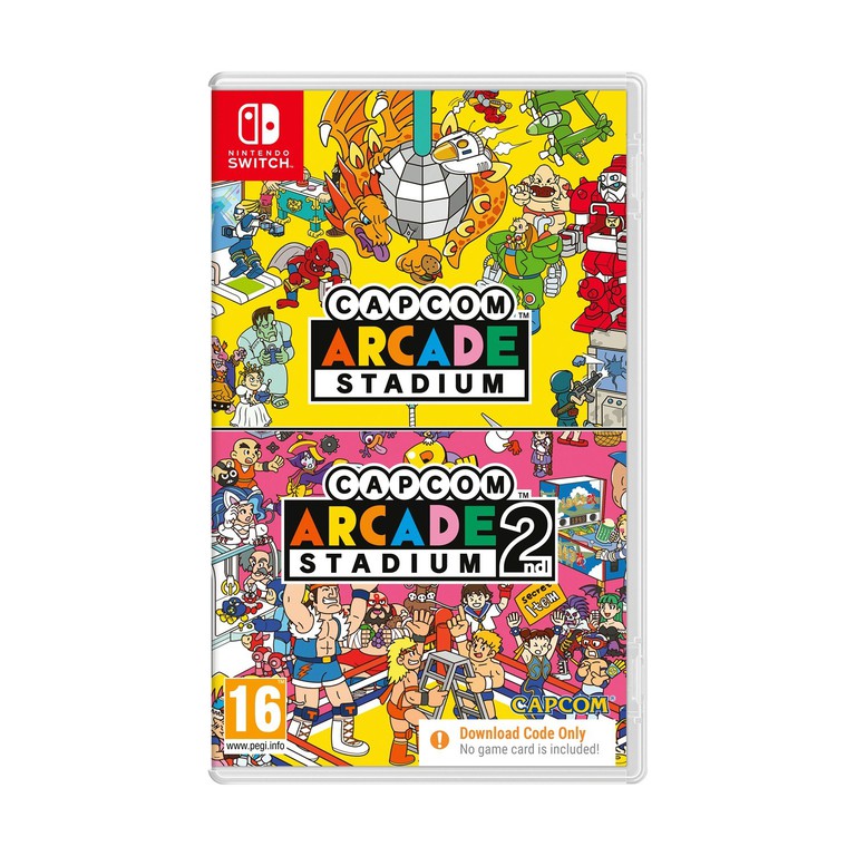 NSW Capcom Arcade Stadium Bundle (Code in a Box)
