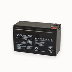 Μπαταρία Sunlight VRLA AGM (12V 7Ah) 1.95 kg 151mm x 65mm x 94mm με Λεπτους Πόλους