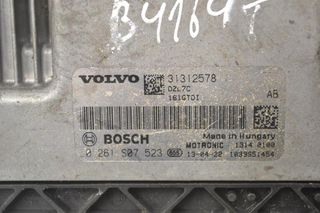 Εγκέφαλος Volvo V40 V60 S60 V70 B4164T / D4164T 2012-2019 BOSCH 31312578 0261S07523-thumb-1