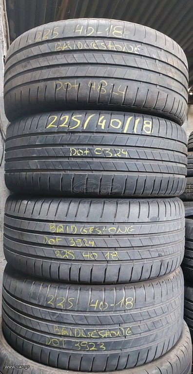 225/40-18 Dot 3723+24 - σε υπέρ άριστη κατάσταση! (4 ή 2τμχ)