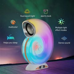 Ασύρματο ηχείο Bluetooth LED - Shell - L39 - 810828-thumb-2