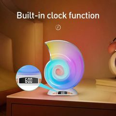 Ασύρματο ηχείο Bluetooth LED - Shell - L39 - 810828-thumb-1