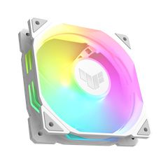 Asus TUF Gaming TR120 ARGB Case Fan με Σύνδεση 4-Pin PWM Λευκό