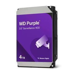 Western WD44PURZ Digital Purple 4TB HDD Σκληρός Δίσκος 3.5" SATA III 5400rpm με 256MB Cache για Καταγραφικό
