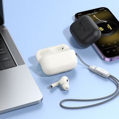 Wireless Hands Free Hoco EQ9 Duke TWS V5.3 320mAh 7 Ώρες Λειτουργίας με LED Οθόνη και Συμβατά με Siri Μαύρο-thumb-3