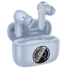 Wireless Hands Free Hoco EQ22 Singer TWS V5.4 400mAh με 7 Ώρες Λειτουργίας και Εναλλαγή Master/Slave Μπλε