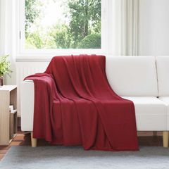 vidaXL Κουβέρτα Βεραμάν Κόκκινο 200 x 150 cm Μαλλί