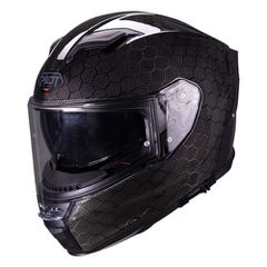 Κράνος Μηχανής Full Face Pilot Stealth II SV 100% Hexagon Carbon