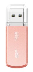 SILICON POWER USB Flash Drive Helios 202, 128GB, USB 3.2, ροζ χρυσό