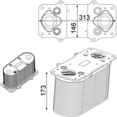 ΨΥΓΕΙΟ INTERCOOLER ΧΑΜΗΛΗΣ ΠΙΕΣΗΣ MAN TGA/S/X για MAN SL II