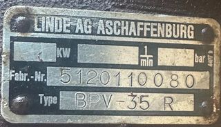 LINDE BPV 35 R ΥΔΡΑΥΛΙΚΗ ΑΝΤΛΙΑ ΜΕΤΑΒΛΗΤΗΣ ΠΑΡΟΧΗΣ 35cc/rev-thumb-3