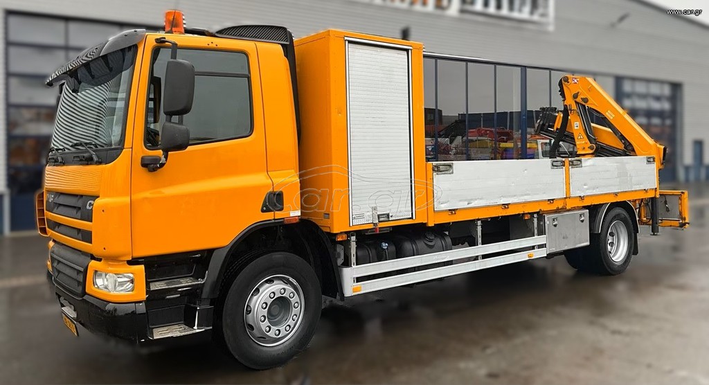 Γερανοί - Φορτηγά Με Γερανό DAF 2011 DAF FA 65  CF 300  ΓΕΡΑΝΟΣ HMF 1075 K-4 RADIO CONTROL