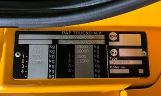 Γερανοί - Φορτηγά Με Γερανό DAF 2011 DAF FA 65  CF 300  ΓΕΡΑΝΟΣ HMF 1075 K-4 RADIO CONTROL-thumb-9