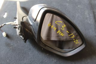 ΚΑΘΡΕΠΤΗΣ ΔΕΞΙΟΣ CITROEN C3 '17-'23 6+4 PIN