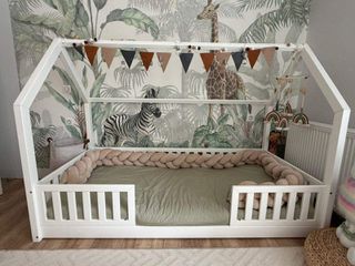 ΚΡΕΒΑΤΙ ΣΠΙΤΑΚΙ MONTESSORI 1.90*0.90 ΥΨΟΣ 1,40-thumb-2