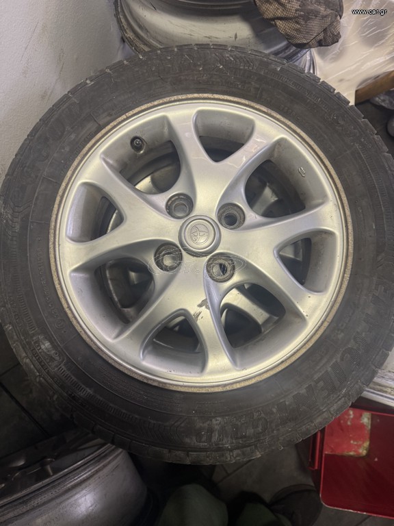ΖΑΝΤΟΛΑΣΤΙΧΑ ΓΝΗΣΙΑ 14” 4X100 TOYOTA YARIS ΜΕ ΕΛΑΣΤΙΚΑ 175/65/14  (4 TEM) ***TYRES-SHOP ΠΑΡΑΔΕΙΣΗΣ***