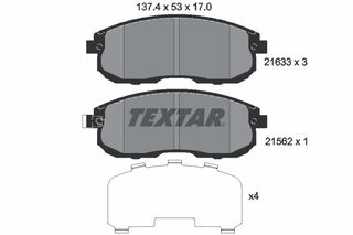 Τακακια Εμπρος ACURA MDX, TL FIAT PUNTO, SEDICI FORD TRANSIT CONNECT  HONDA ACCORD VII, CIVIC IX, CIVIC VII, CIVIC VIII, CROSSROAD, FR-V, STREAM