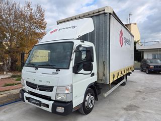 Καρότσα Mitsubishi 2015 FUSO CANTER Κουρτίνα με Υδραυλική πόρτα .-thumb-2