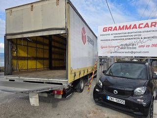 Καρότσα Mitsubishi 2015 FUSO CANTER Κουρτίνα με Υδραυλική πόρτα .-thumb-9