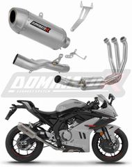 Dominator Ολόσωμη Εξάτμιση S6 S.Steel CF Moto 675 SR/R 2024 - 2025 Με Σιγαστήρα (DB Killer)