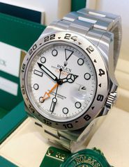 Rolex Replica Explorer II 42mm White Dial-thumb-3